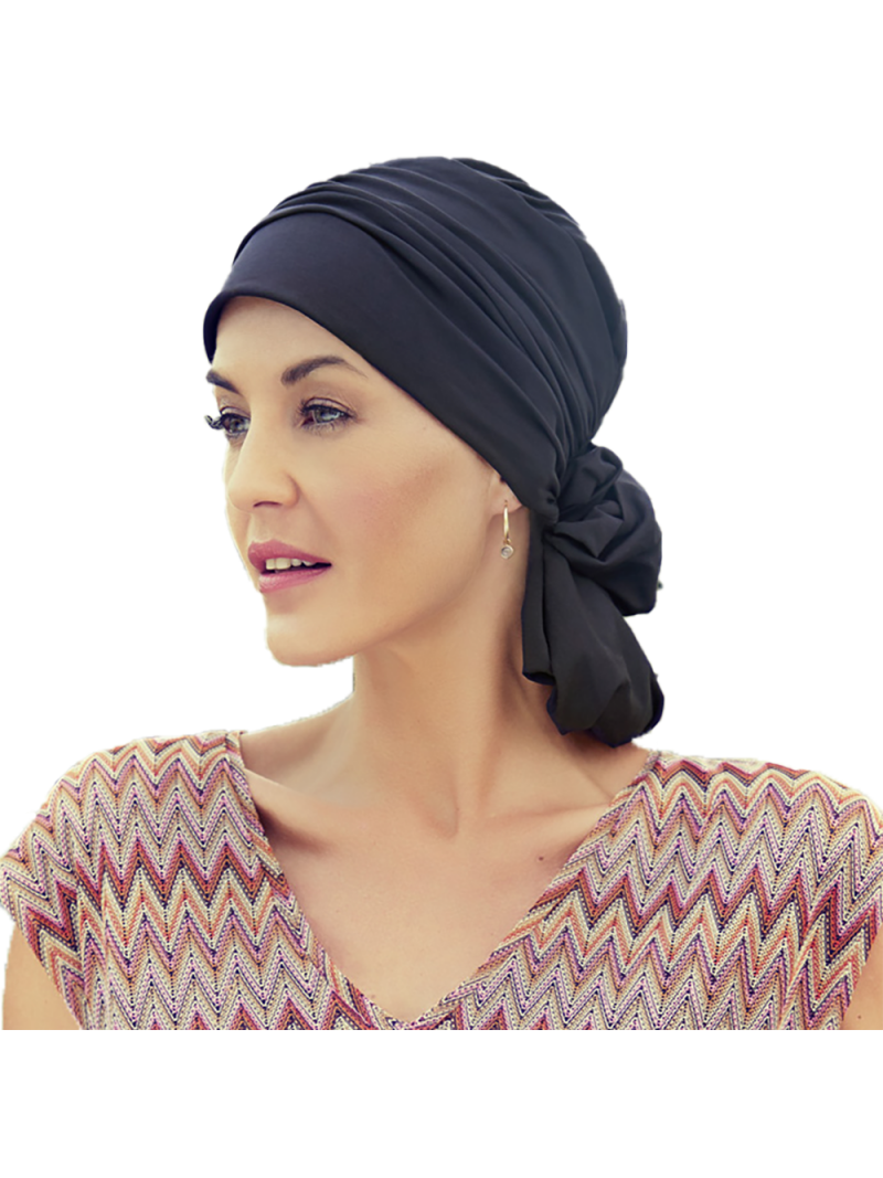  Turban foulard  chimioth rapie Mila en coton 1001Perruques
