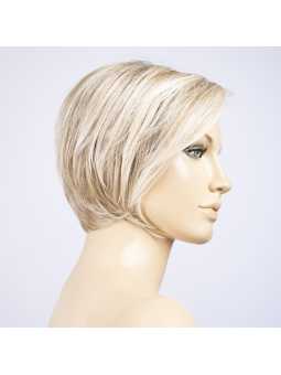 Perruque synthétique courte lisse Aletta Mono Part - Ivory Blonde Shad