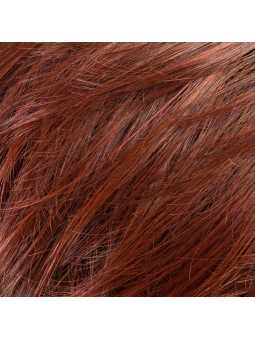 Perruque synthétique courte lisse Aletta Mono Part - Ruby red Mix