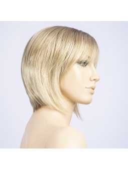 Perruque synthétique courte lisse Ava Mono Part - Bahama beige/shad