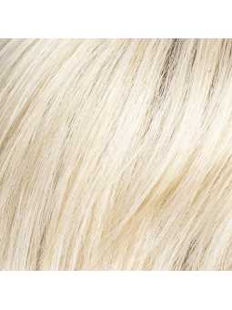 Perruque synthétique courte lisse Ava Mono Part - Cream blonde/shad