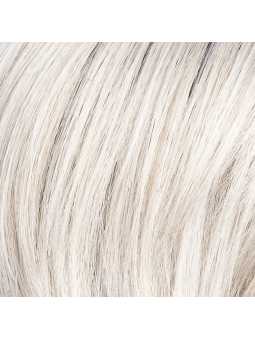 Perruque synthétique courte lisse Ava Mono Part - Polar silver/shad