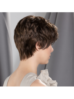 Perruque synthétique courte lisse Bari - Chocolate mix