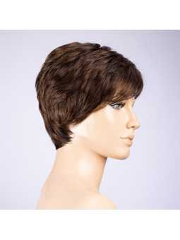 Perruque synthétique courte lisse Bari - Chocolate mix