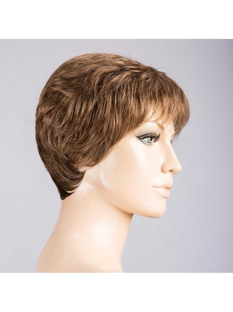 Perruque synthétique courte lisse Bari Mono - Toffee brown mix