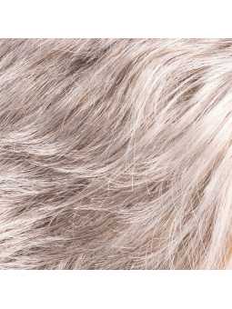 Perruque synthétique courte lisse Cella mono - Light grey mix