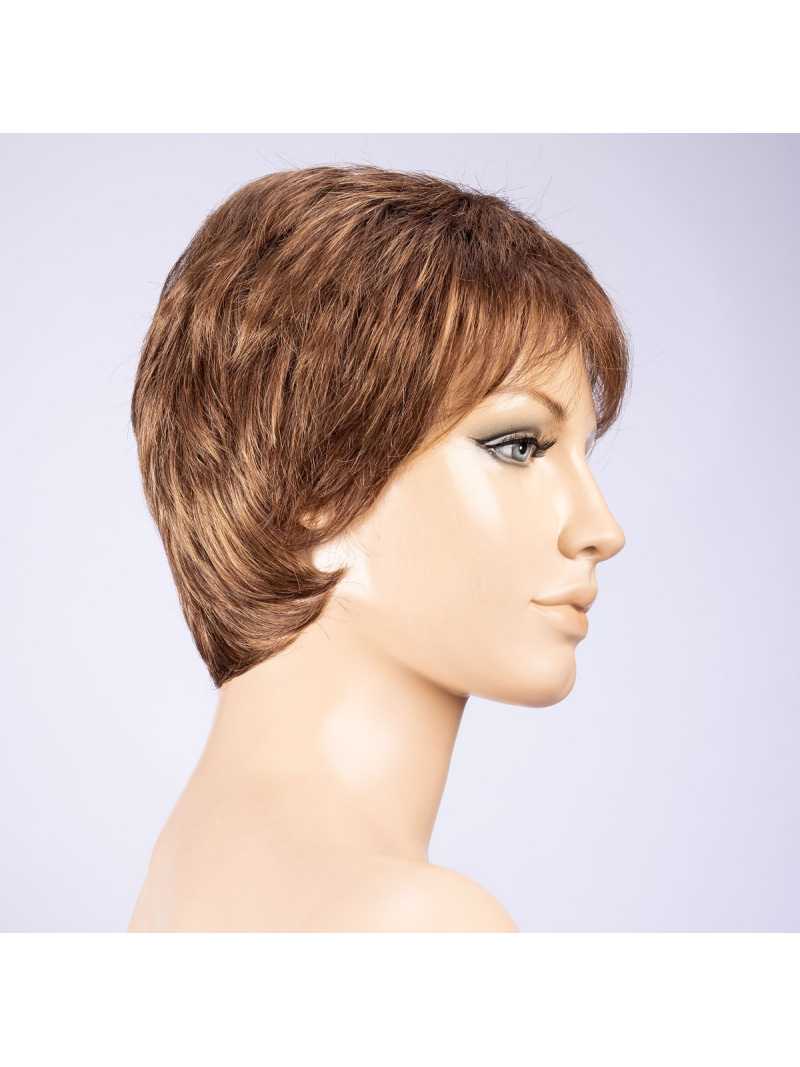 Perruque synthétique courte lisse Cella mono - Toffee brown mix