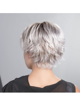 Perruque synthétique courte lisse Gilda mono - Ice blonde/shad