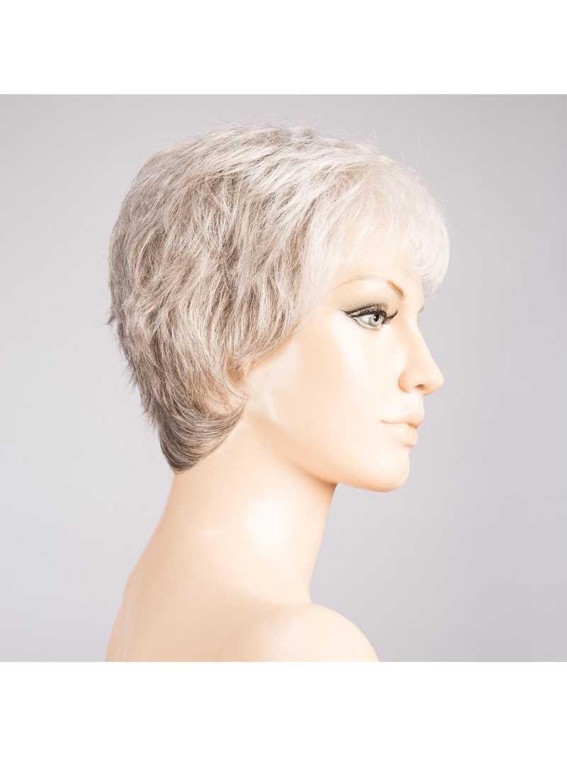 Perruque synthétique courte wavy Lina - Light grey mix