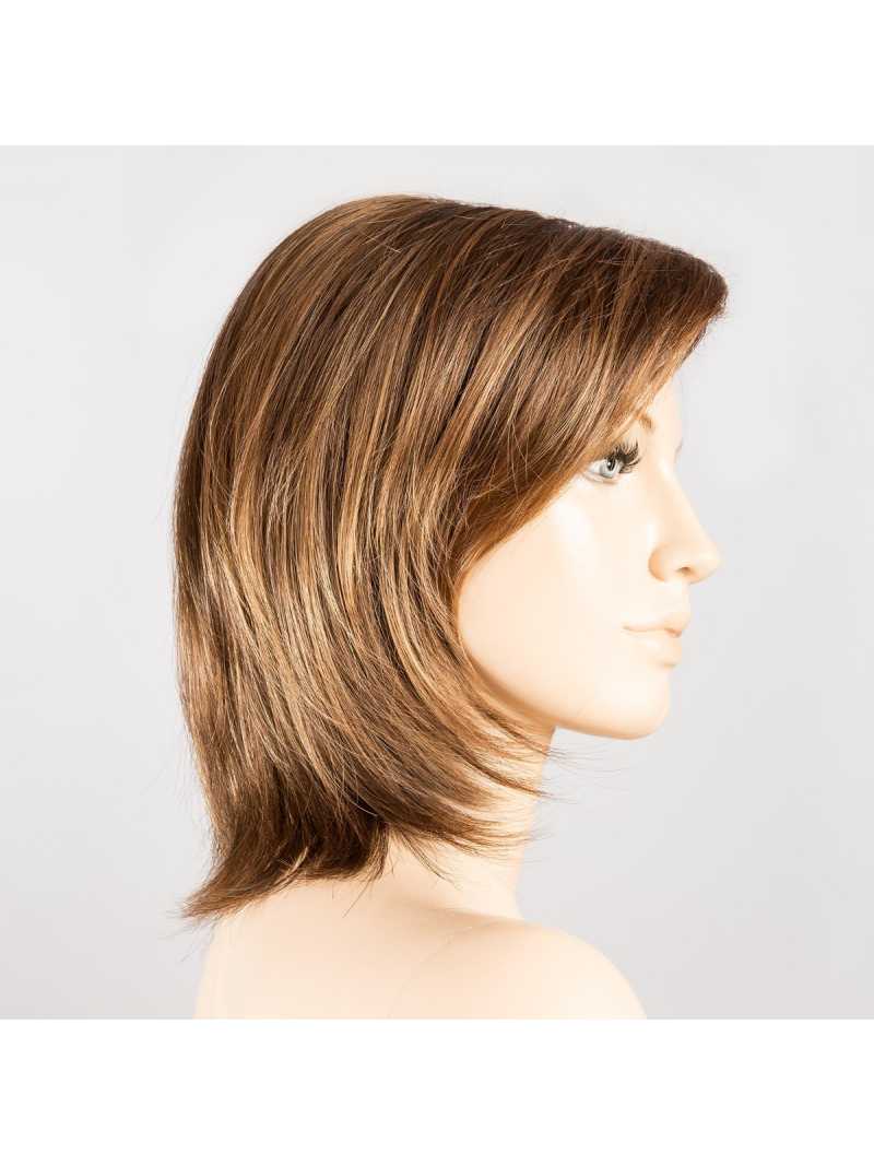 Perruque synthétique mi longue lisse London Super- Toffee brown/shad