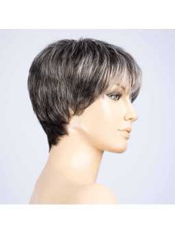 Perruque synthétique courte lisse Mare - Pepper grey mix