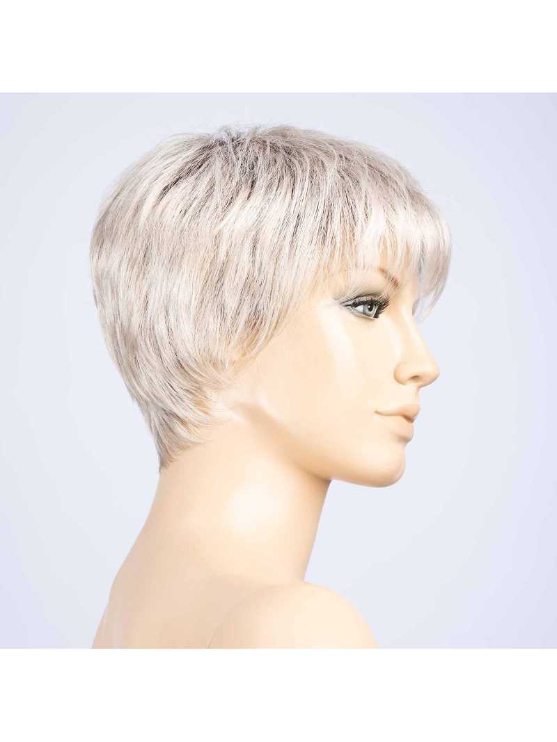 Perruque synthétique courte lisse Mare - Platine blonde/shad