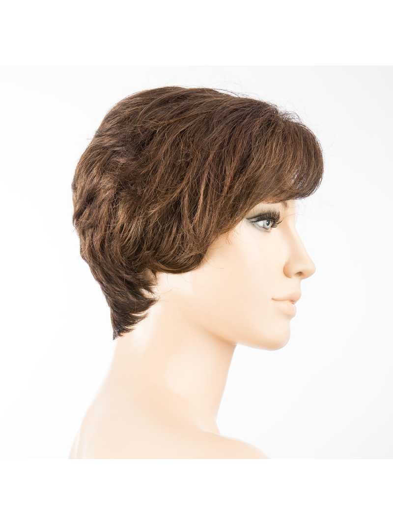 Perruque synthétique courte lisse Modena Mono - Chocolate mix