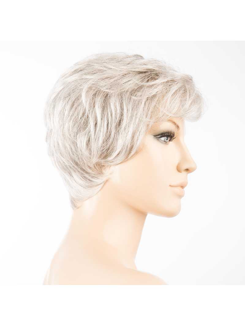 Perruque synthétique courte lisse Modena Mono - Light grey mix