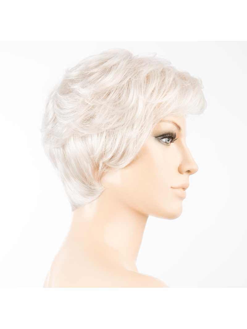 Perruque synthétique courte lisse Modena Mono - White mix