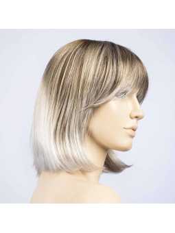 Perruque synthétique mi longue lisse Monza - Ivory blonde tipped