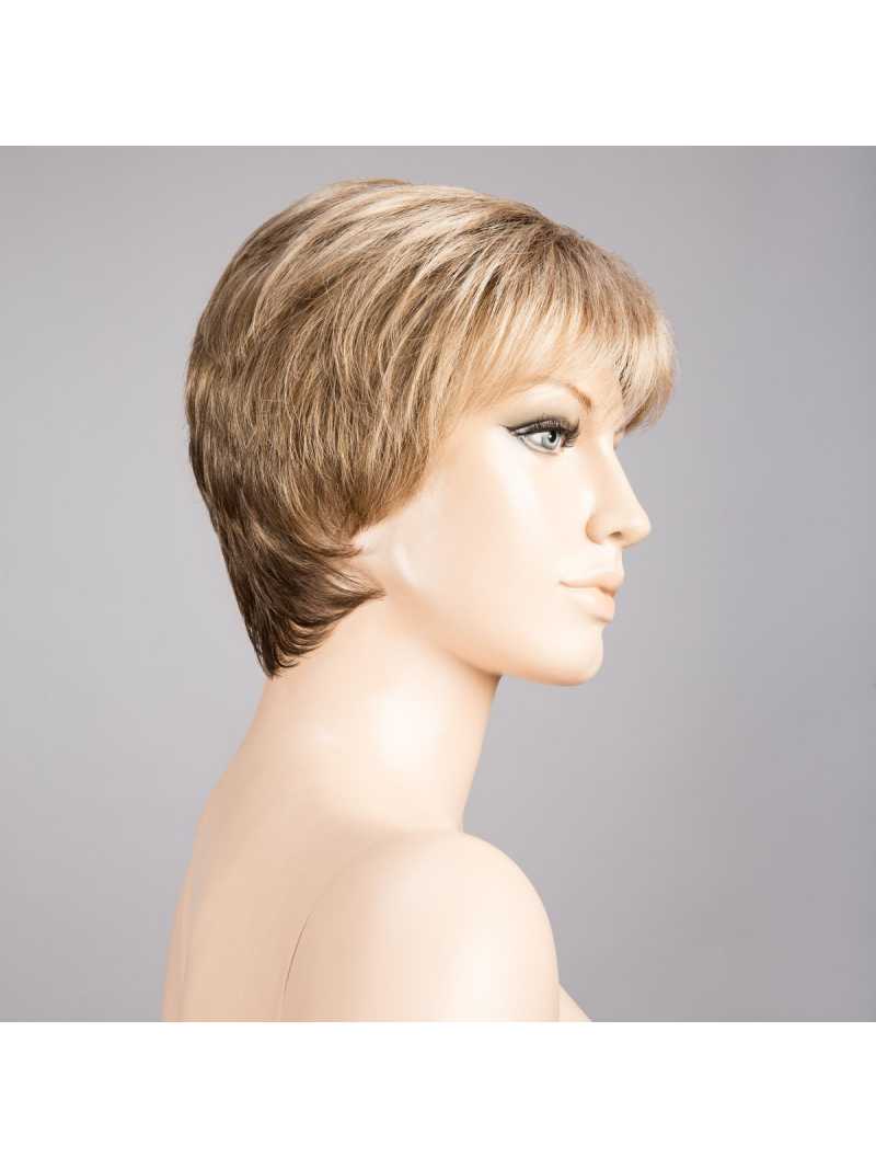 Perruque synthétique courte lisse Napoli Soft - Dark sand mix