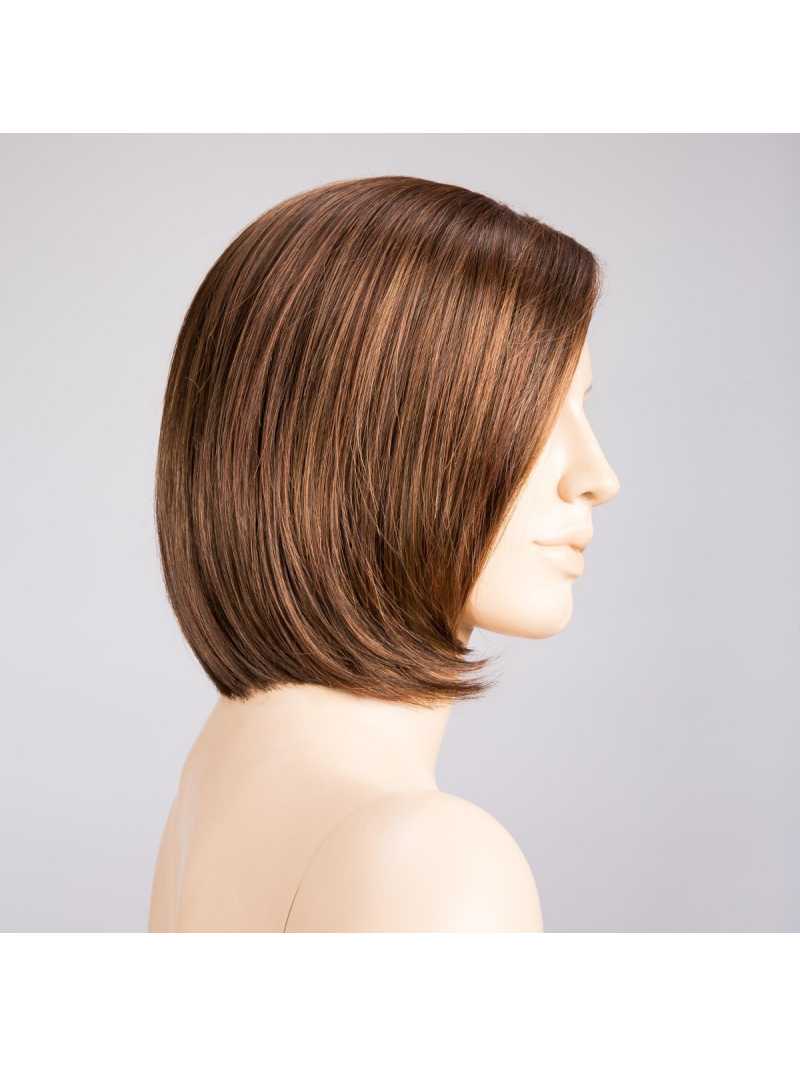 Perruque synthétique mi-longue lisse Narano Mono Part - Chocolate multi mix