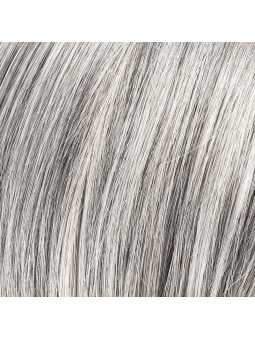 Perruque synthétique mi-longue lisse Piemonte super - Dark grey mix