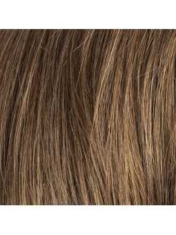 Perruque synthétique mi-longue lisse Piemonte super - Toffee brown mix