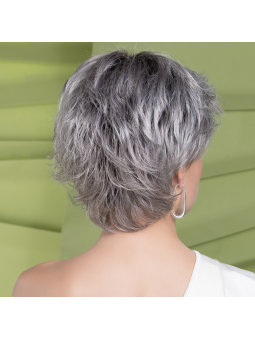 Perruque synthétique courte lisse Rica - ash grey/shad