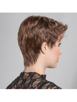 Perruque synthétique courte lisse Sabbia - Chocolate mix