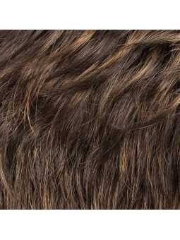 Perruque synthétique courte lisse Sabbia -  Chocolate mix