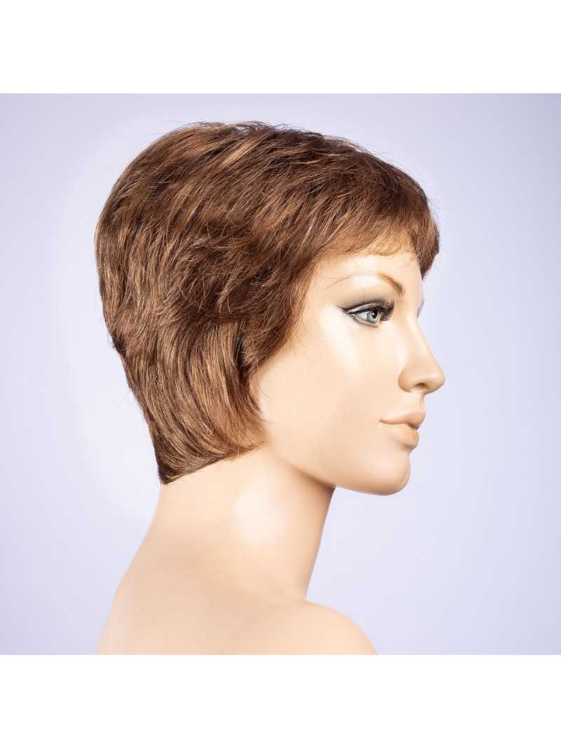 Perruque synthétique courte lisse Sabbia Soft - Toffee brown mix