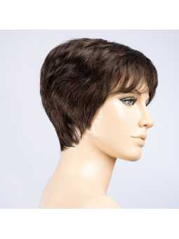 Perruque synthétique courte lisse Tact Soft - Dark brown mix