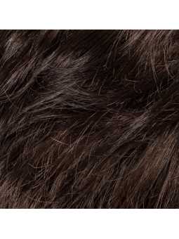 Perruque synthétique courte lisse Tact Soft - Dark brown mix