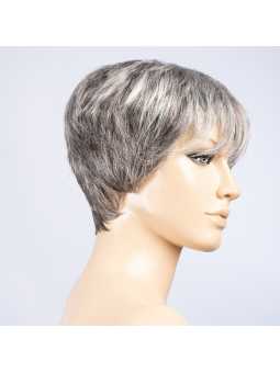 Perruque synthétique courte lisse Tact Soft - Dark grey mix