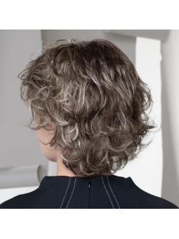 Perruque synthétique courte lisse Villana - Middle grey mix