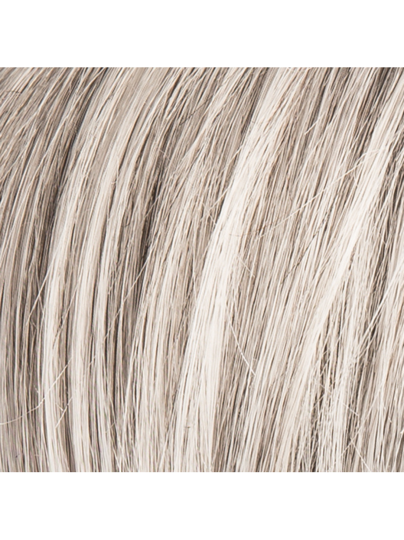 Perruque synthétique courte lisse Gilda mono - Light grey mix